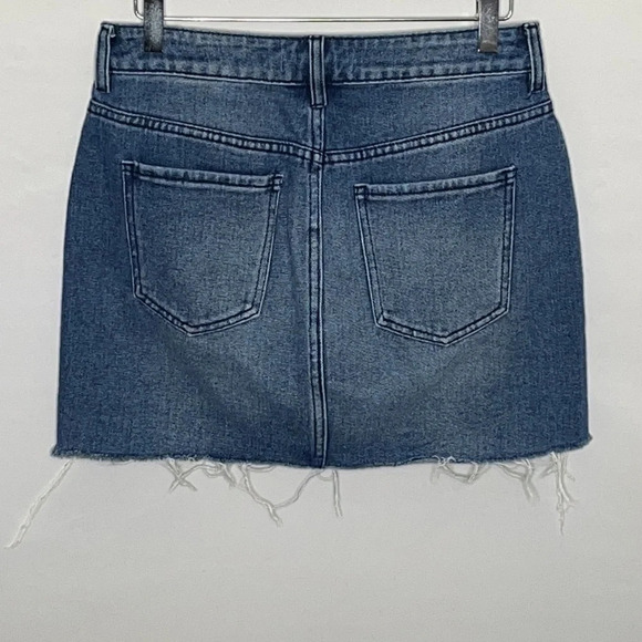 PacSun Vintage Contrast Side Panel Denim Skirt - Size 26 - Picture 4 of 8